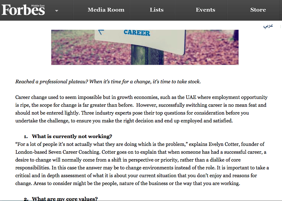 image forbes executive coach media